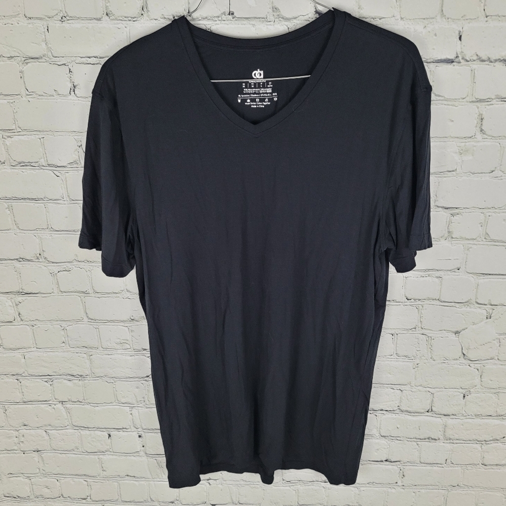 DAVID ARCHY | micromodal stretch v-neck short sleeve tee t-shirt